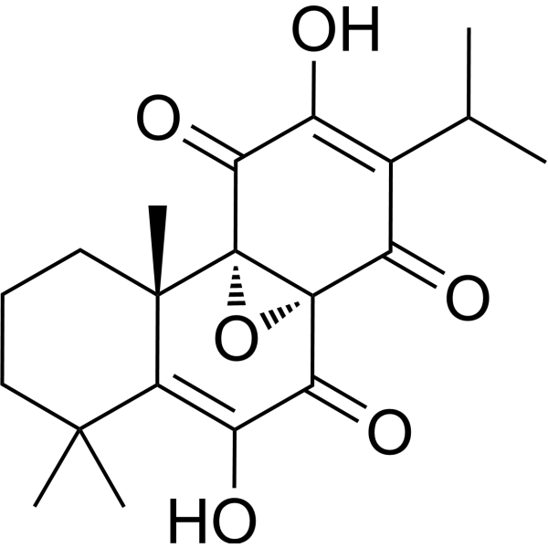 8α,9α-Epoxycoleon-U-quinone 93800-59-0